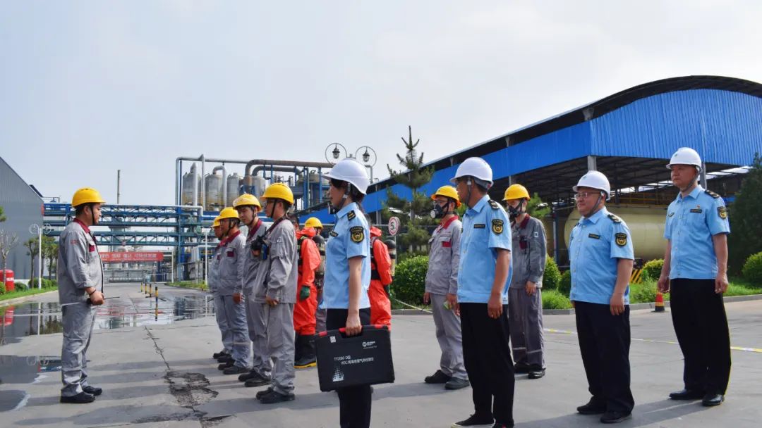 演“真”练“实”，9U(中国)一站式服务平台集团开展氯甲烷泄漏事故应急演练